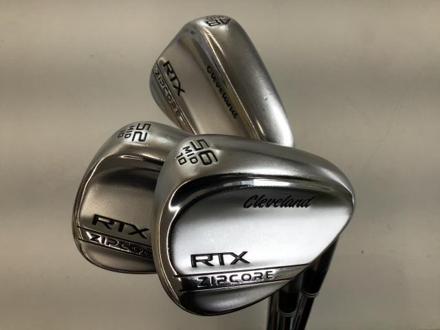 ☆★Ｃｌｅｖｅｌａｎｄ　ＲＴＸ　ＺＩＰＣＯＲＥ　ツアーサテン　４８°　５２°　５６°★☆