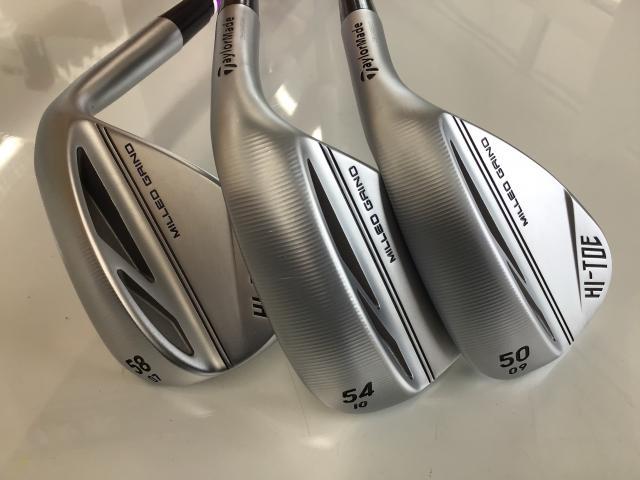 ☆彡　テーラーメイド　ＭＩＬＬＥＤ　ＧＲＩＮＤ　ＨＩ－ＴＯＥ（２０２２）　クローム　５０／°５４°／５８°