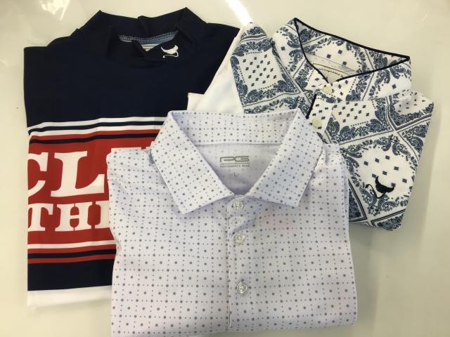 ☆彡　夏のポロシャツ／モックネックシャツはいかがですか！