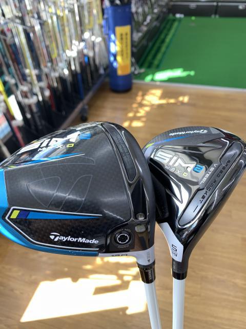 ★レディース　SIM2　MAX-D　ドライバー・5番ウッド　買取しました★