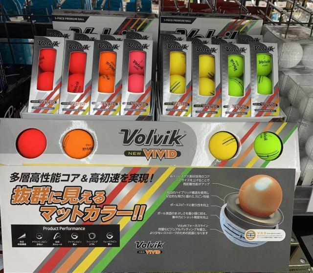 ☆　良く見えるボール　ヴォルヴィックボール　入荷しました☆