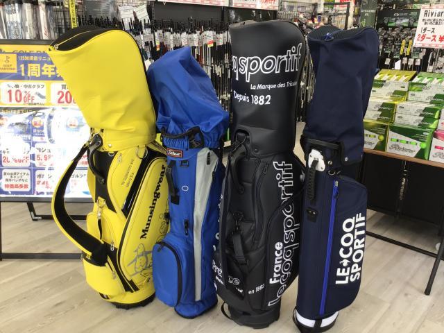 中古キャディバッグ入荷情報!!