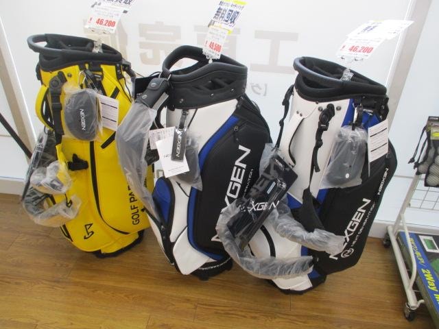 NEXGEN キャディバック入荷しました(*^^)v