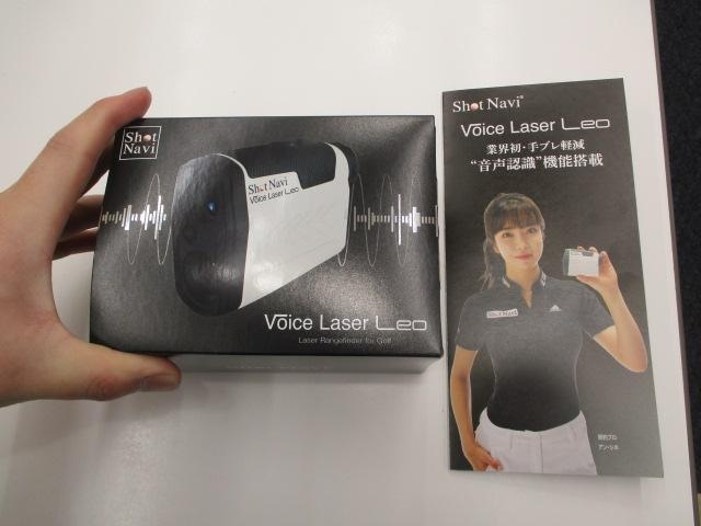 ★声で動く！？ショットナビ入荷です★
