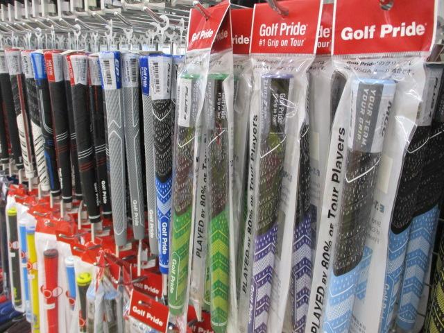 ゴルフプライドのグリップ交換なら3月中に(^_-)-☆