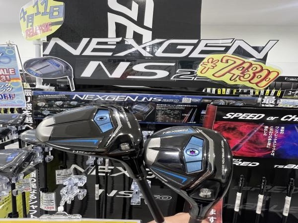 NEXGEN 新作フェアウェイウッド＆ユーティリティ