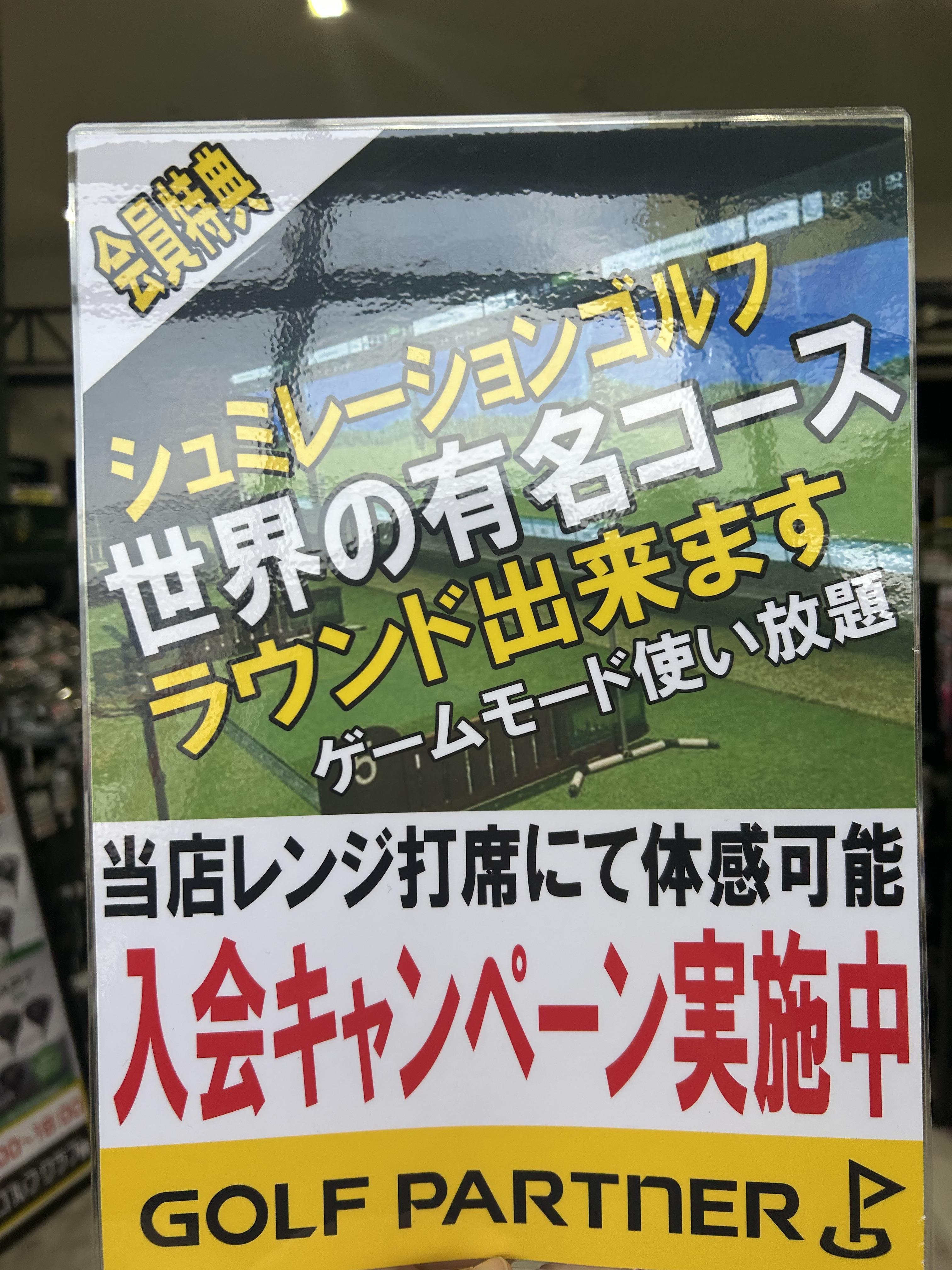 シミュレーションゴルフ( *´艸｀)