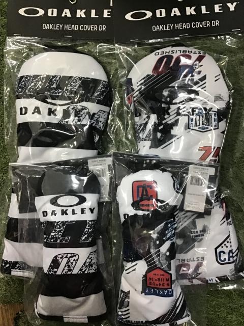 OAKLEYのヘッドカバー入荷！