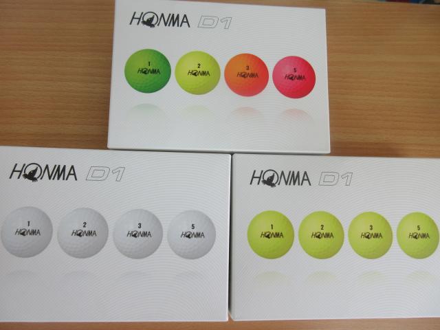 HONMA　ＮＥＷ　Ｄ１ボール