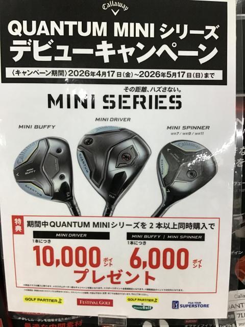 ☆QUANTUM　MINIシリーズ☆
