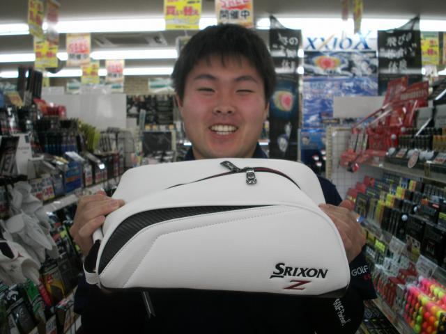 ★スリクソンＺのシューズケースが入荷いたしました！★