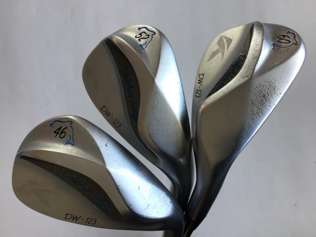 ☆★Ｄｏｌｐｈｉｎ　Ｗｅｄｇｅ　ＤＷ－１２３　シルバー　４６°　５２°　６０°★☆