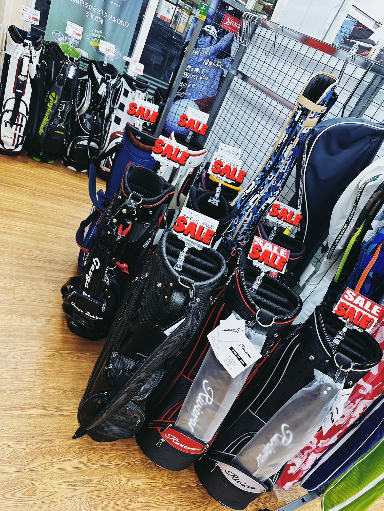 過去最大本数！キャディバックあります！