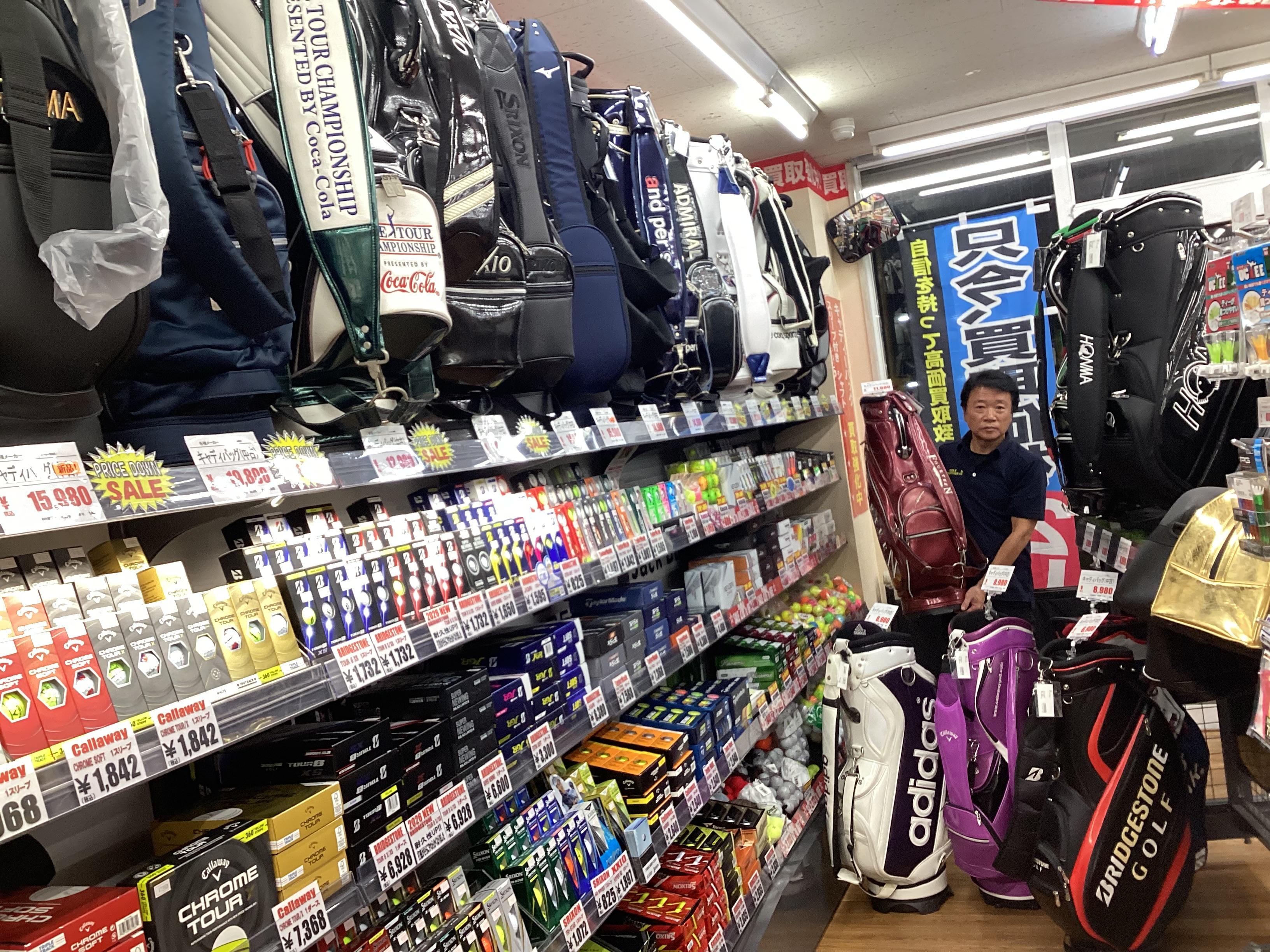 中古キャディバック、続々入荷中！