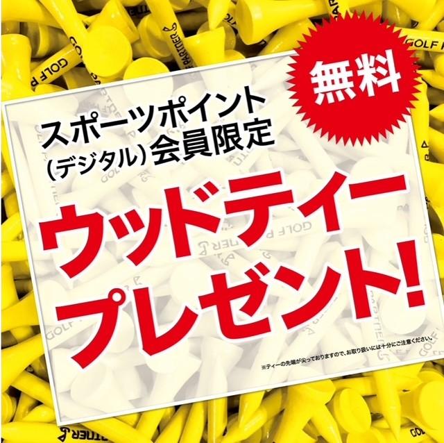 大好評！　ウッドティー配布中！