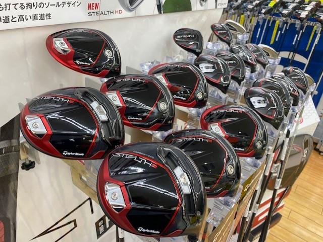 テーラーメイド　STEALTH　2　シリーズ　試打クラブ入荷のお知らせ！