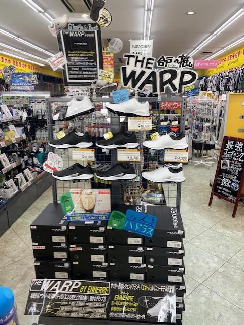 【商品紹介】　新作　THE　WARP　シューズ入荷のお知らせ！