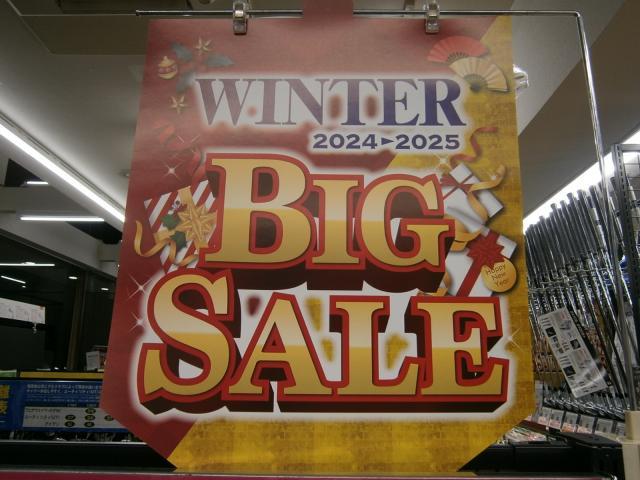 WINTER BIG SALEはじまりました！！