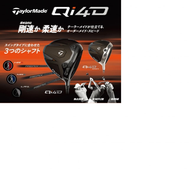 ★・・テーラーメイド『Qi4D』発売開始・・★