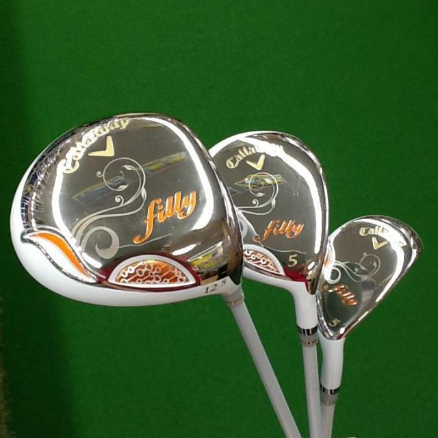 【新品】 キャロウェイ 2015 filly(フィリー) レディス　5W 21°純正カーボン(L)　￥30，240 ユーティリティー キャロウェイ filly(フィリー) ユーティリティ 2015