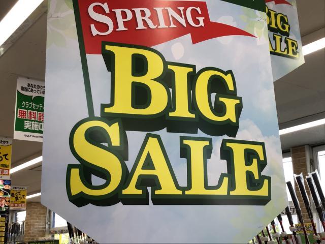 SPRING　 BIGSALE　開催中