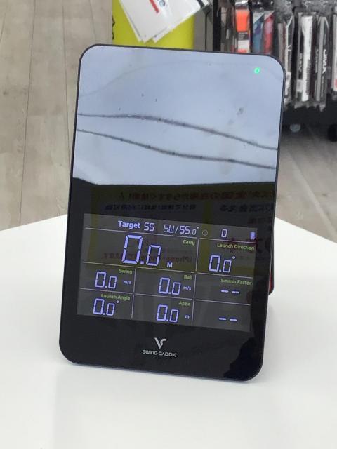 Swing caddie sc4 (自立式弾道測定器)