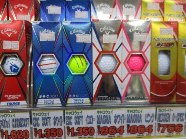 2019Ｃａｌｌａｗａｙ、新ボール入荷しました!!