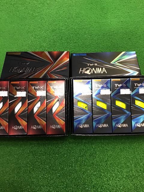HONMＡの「TW－X｣「TW－S」入荷しました！