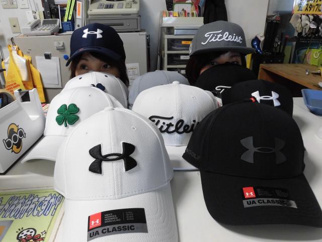お帽子入荷