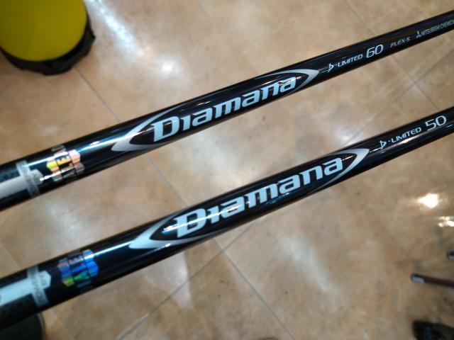 Diamana D-LIMITEDございます！！ヘッドも素敵！