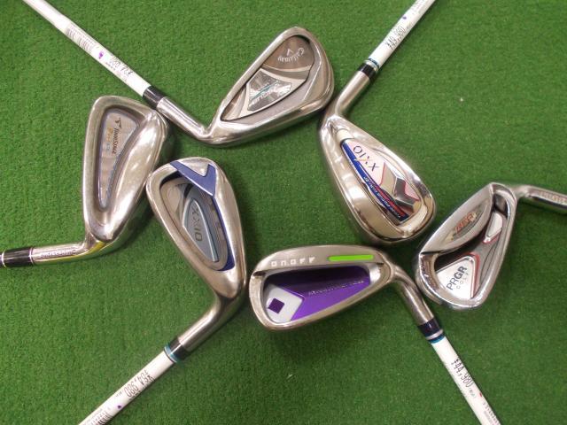 レディースのアイアンセットが増えました！