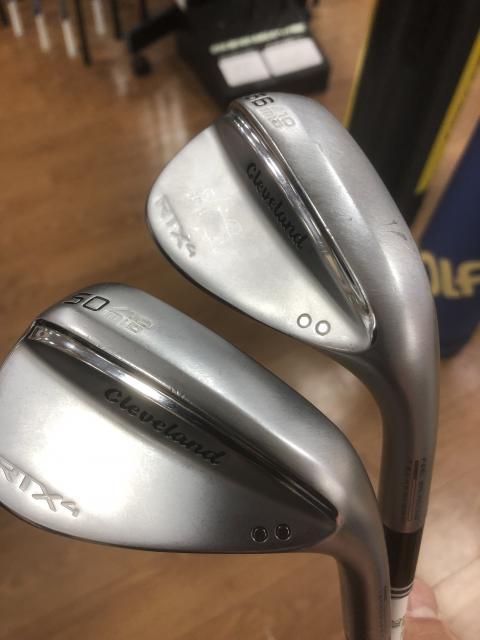 【買取情報】Cleaveland RTX-4 ツアーサテン 50°/10°MID、56°/10°MID