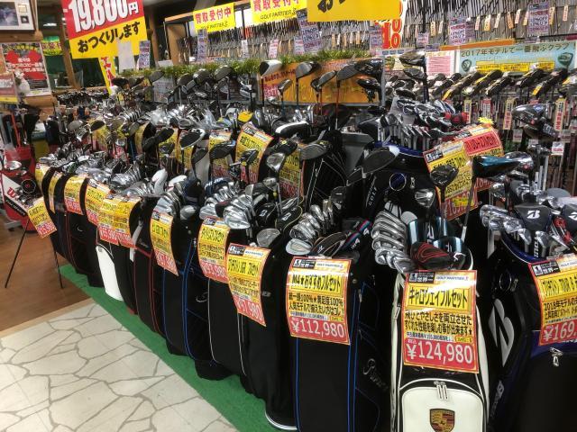充実のフルセットコーナー！