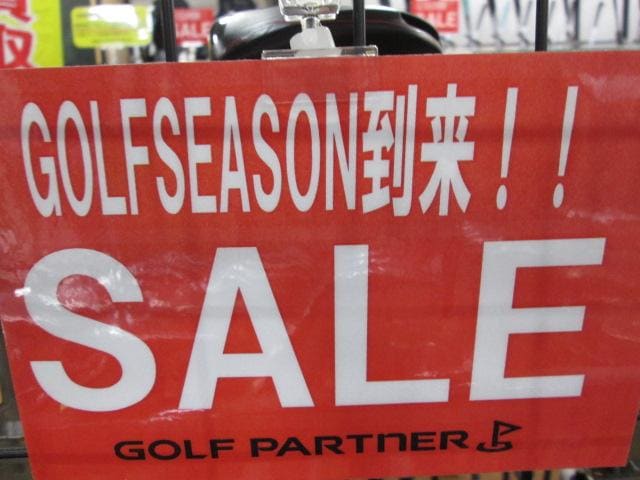 ｺﾞﾙﾌSEASON到来SALE★