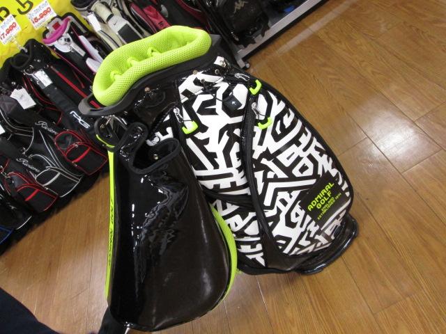 ADMIRAL GOLFキャディバック入荷！