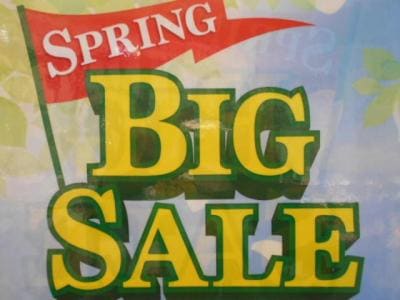 SPRING BIG SALE！！