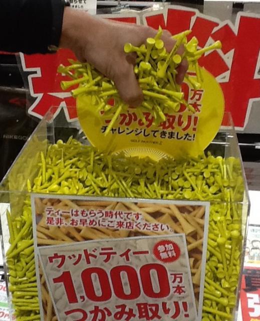 ウッドティー　プレゼント中！！！