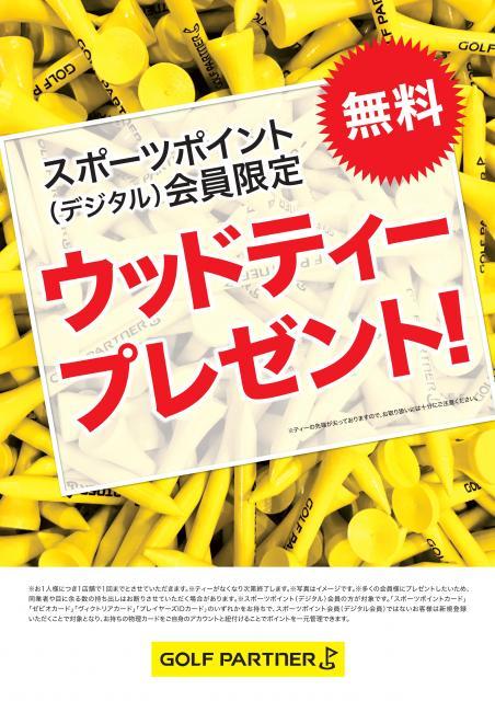 ウッドティー無料プレゼント中！