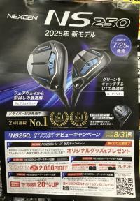 「ＮＳ２５０」デビューキャンペーン！