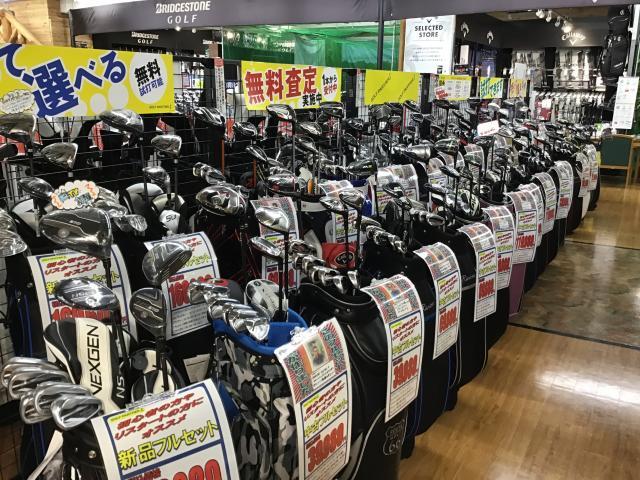 ゴルフはじめたい方に朗報！フルセットが充実