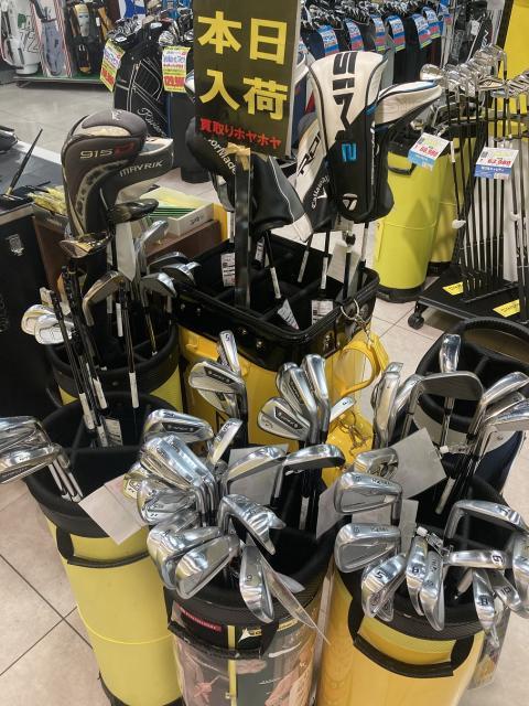 アイアンセット入荷してます☆