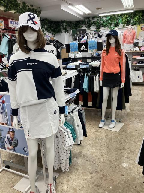 レディス新作ウエアもラインナップ