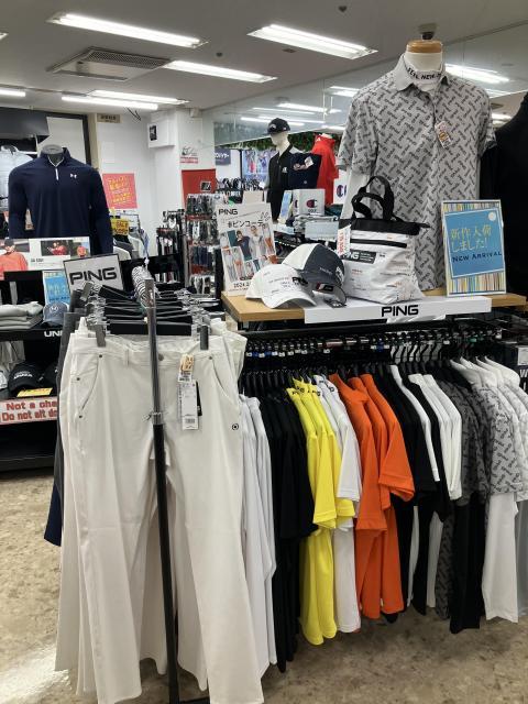ゴルフウエアクリアランス最終売り尽くしです！
