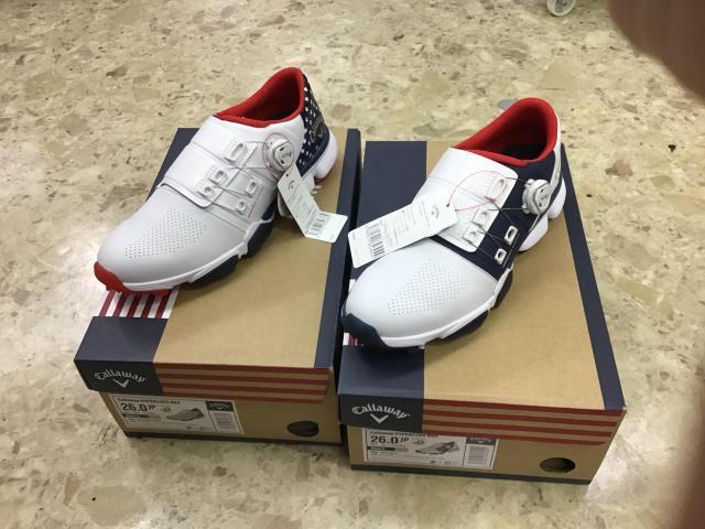 キャロウェイの新作シューズ入荷しました！