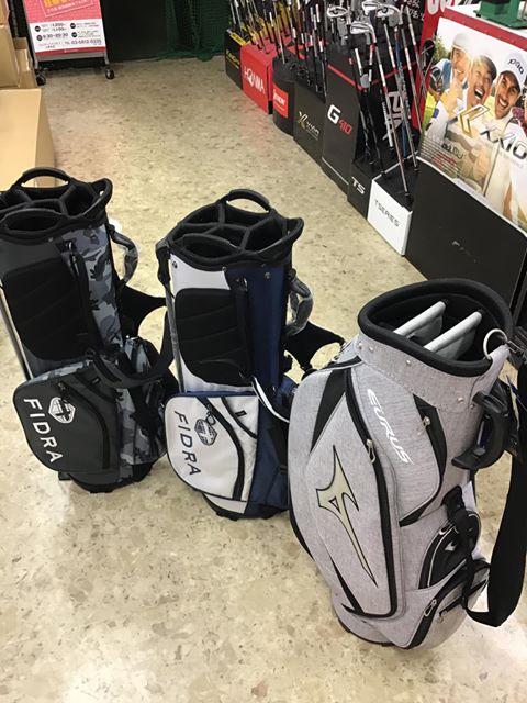 キャディバック多数揃えています!