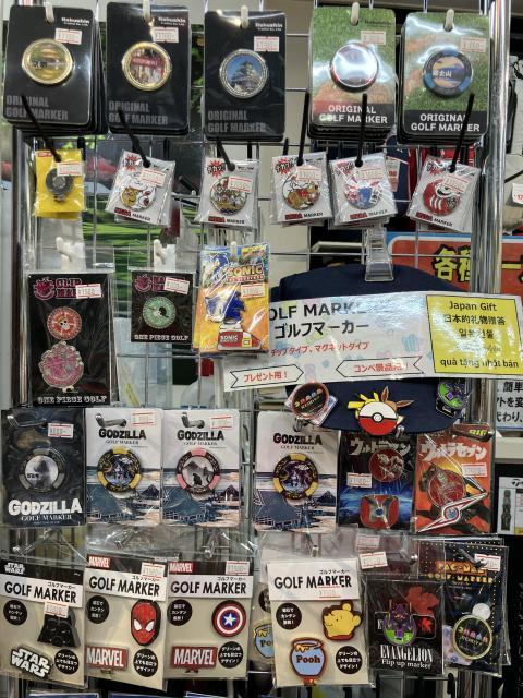 沢山の【新作ゴルフマーカー】を取り揃えております！