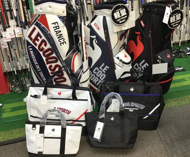 ルコックの新作バッグ類入荷