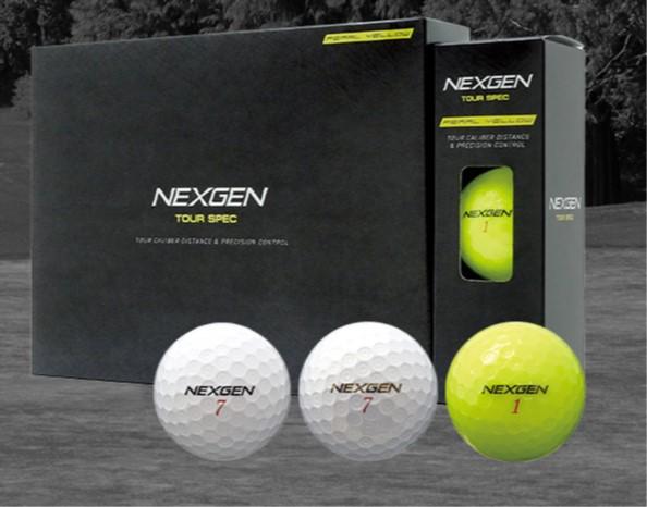 NEXGEN TOUR SPEC ボールからイエローが発売