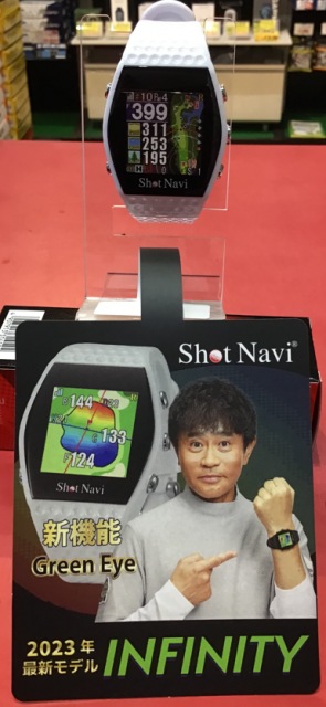 距離測定器Shot Navi「INFINITY」2023年モデル入荷しました