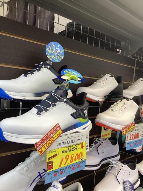 ＦＪゴルフシューズが！